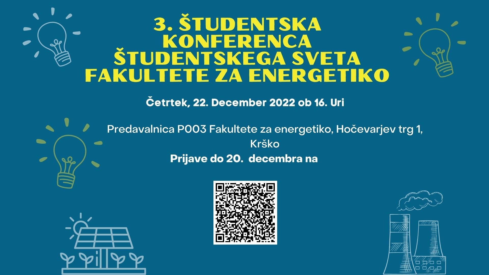 3. Študentska konferenca Študentskega sveta Fakultete za energetiko Univerze v Mariboru