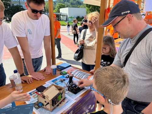 Stojnica na 12. medgeneracijskem festivalu "Odprimo srca zelenim navadam"